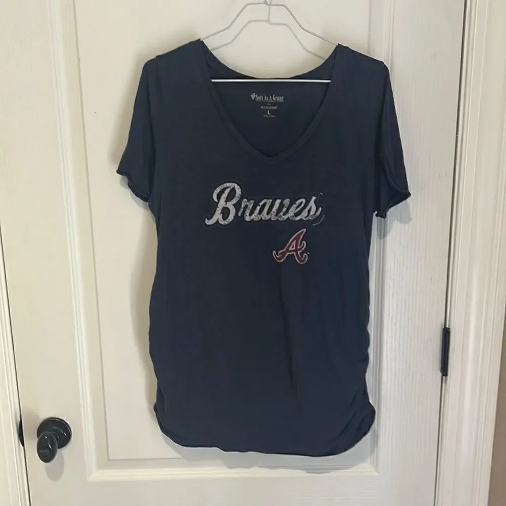 Soft as a Grape Motherhood Maternity Brave T-shirt